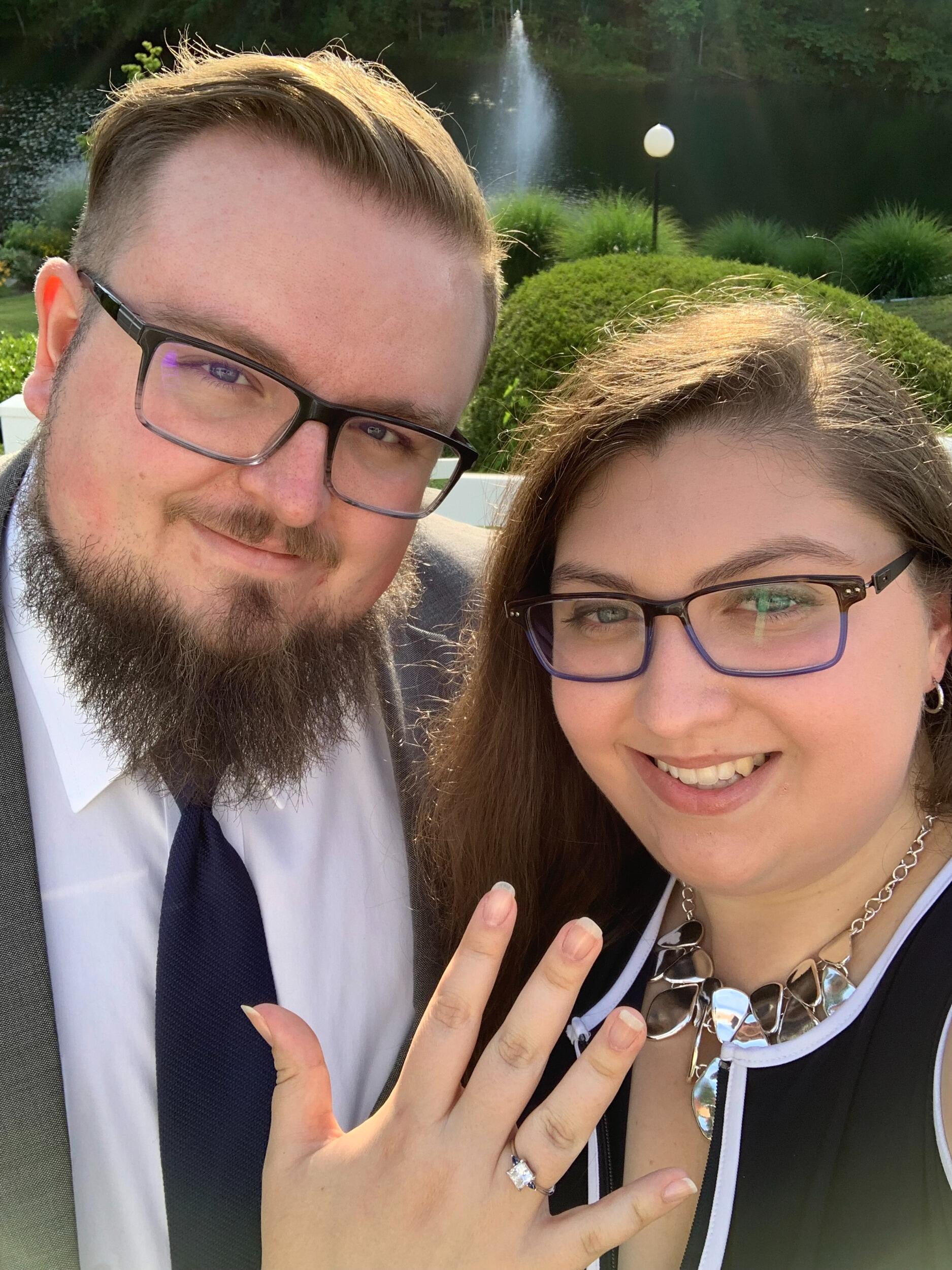 She said yes!