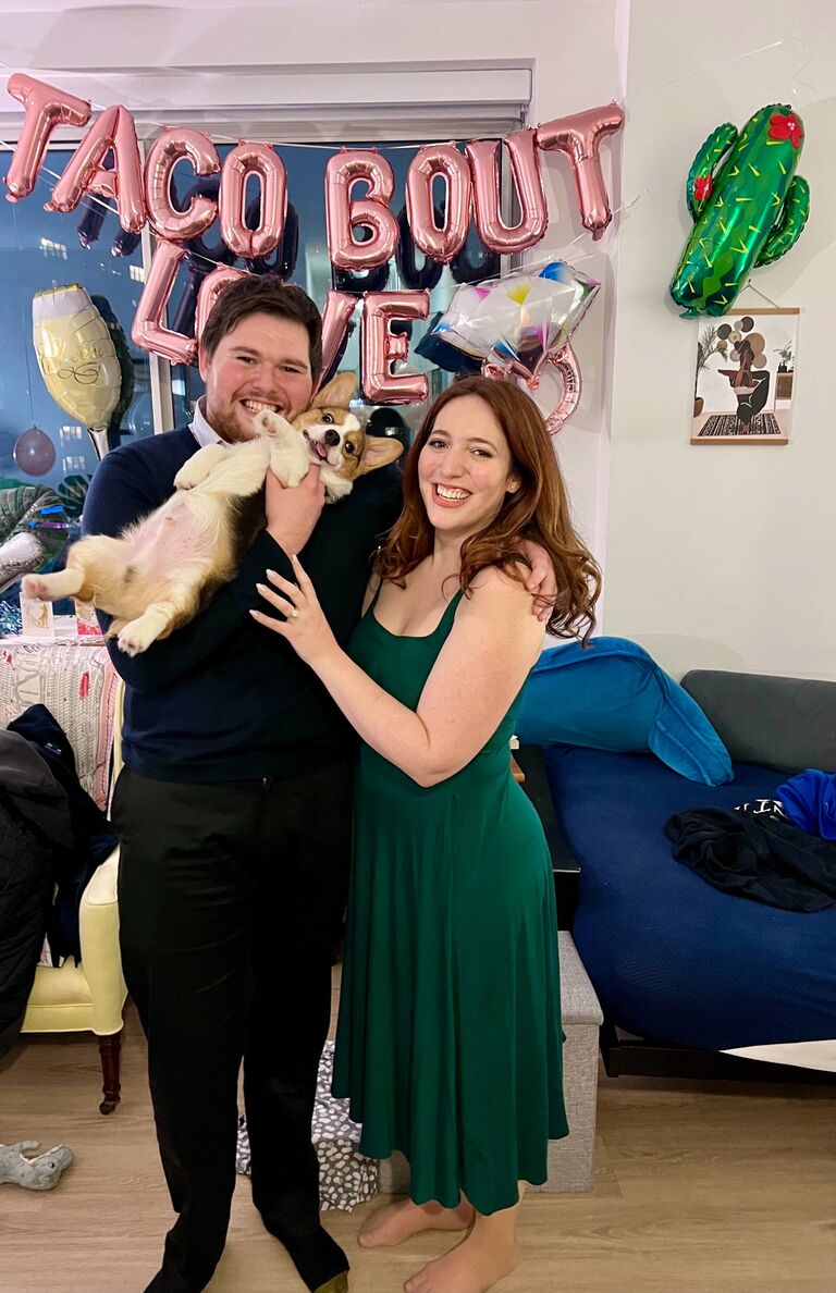 J&S get engaged on their 6th anniversary at Per Se in NYC! Stephen proposed over the cheese course, because he's perfect.