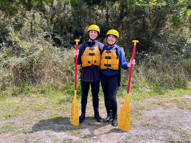 In New Zealand with some of the best white water rafting in the world, we embarked on our first grade 4 river - getting soaked head to toe with being fully underwater at some points, we continue to make waves. 