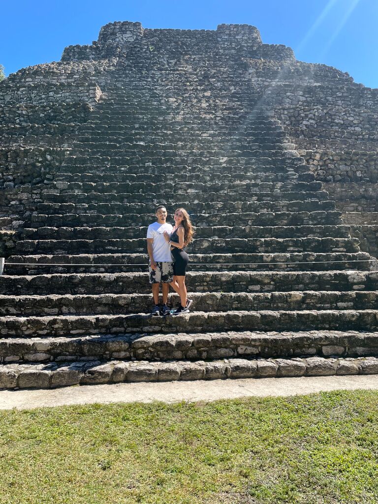 My first time in Mexico, and our first stop on our cruise.  We visited the Chacchoben Mayan ruins 