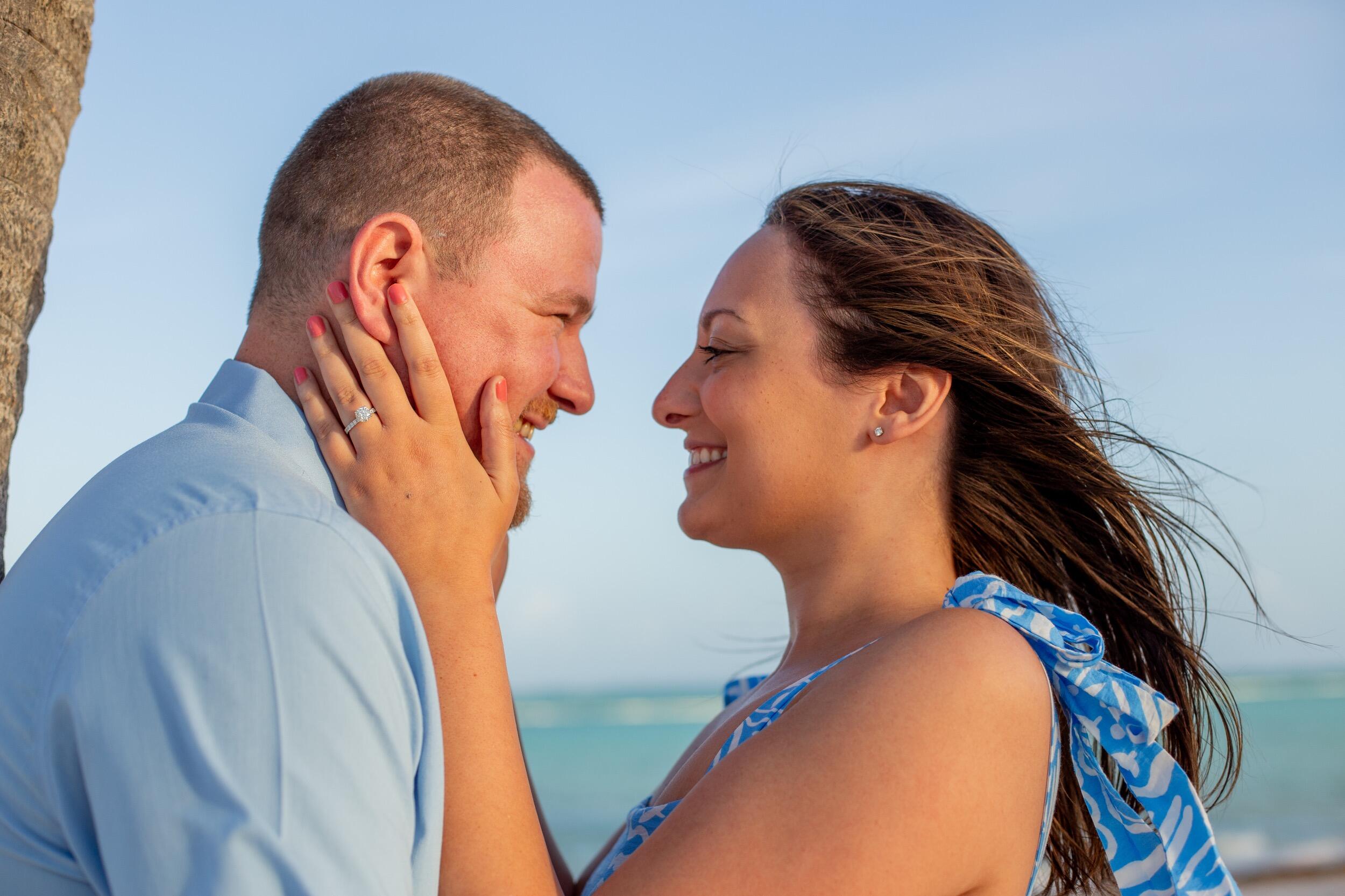 On Alexandra's company President's Club Trip to Punta Cana, Dominican Republic, Michael decided to make it official and pop the question!