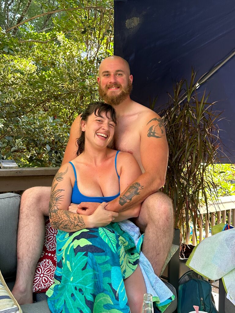 Pool day with friends