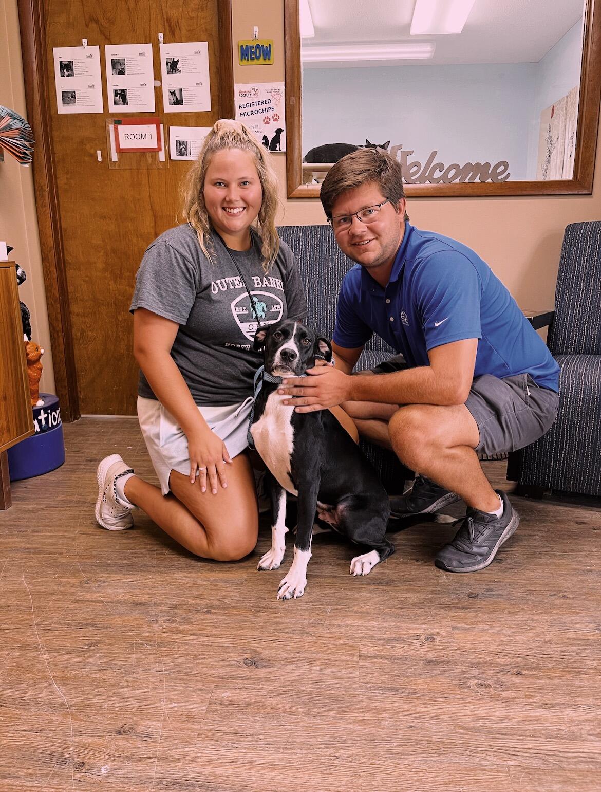 When we adopted Merlin. One of the best days ever! 
