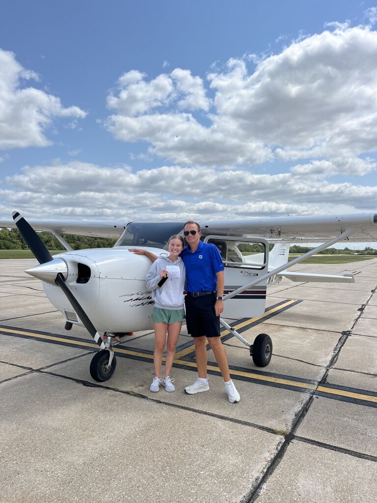Josh earned his license to teach others how to fly!