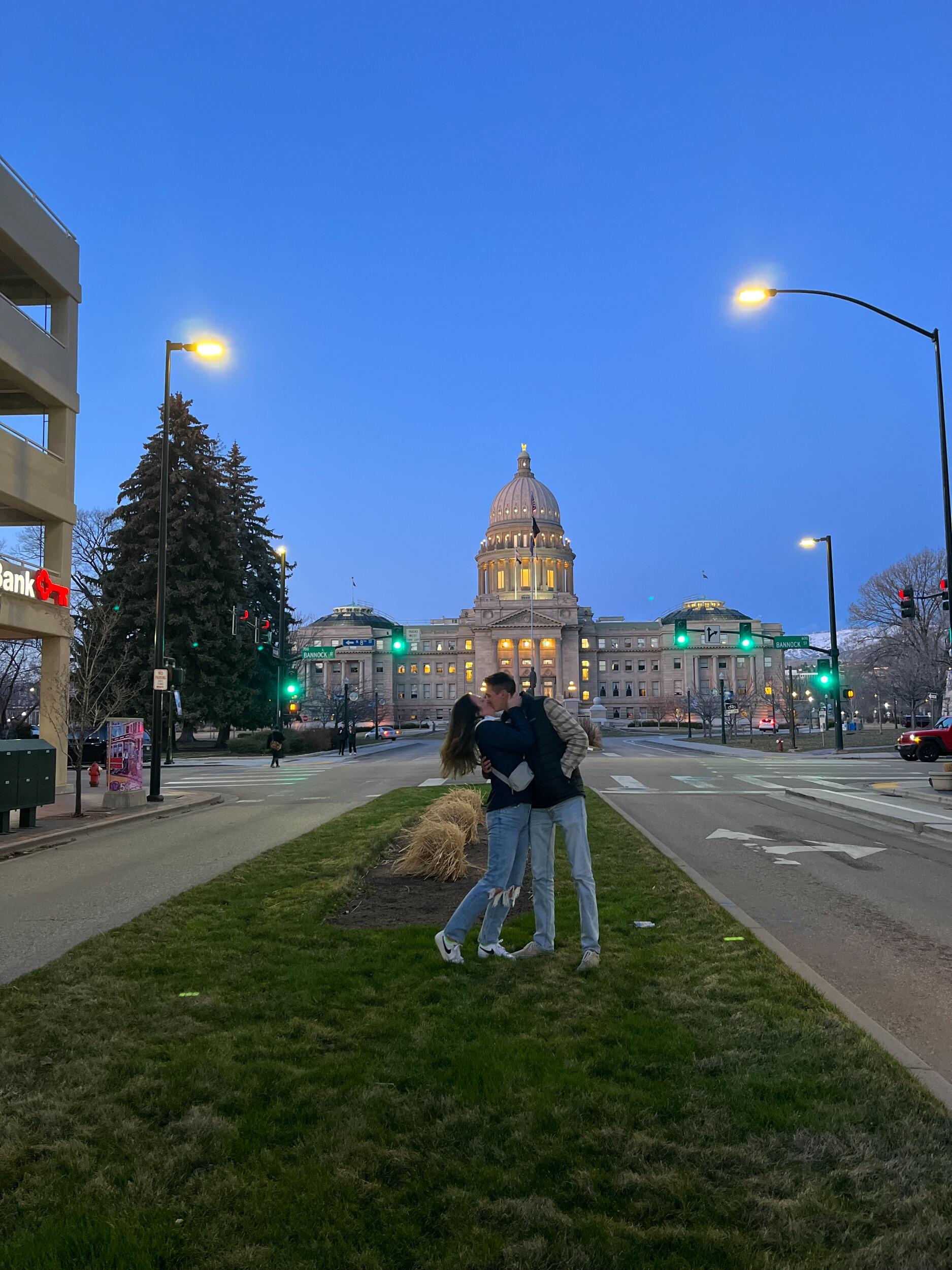 First time in Boise together! 