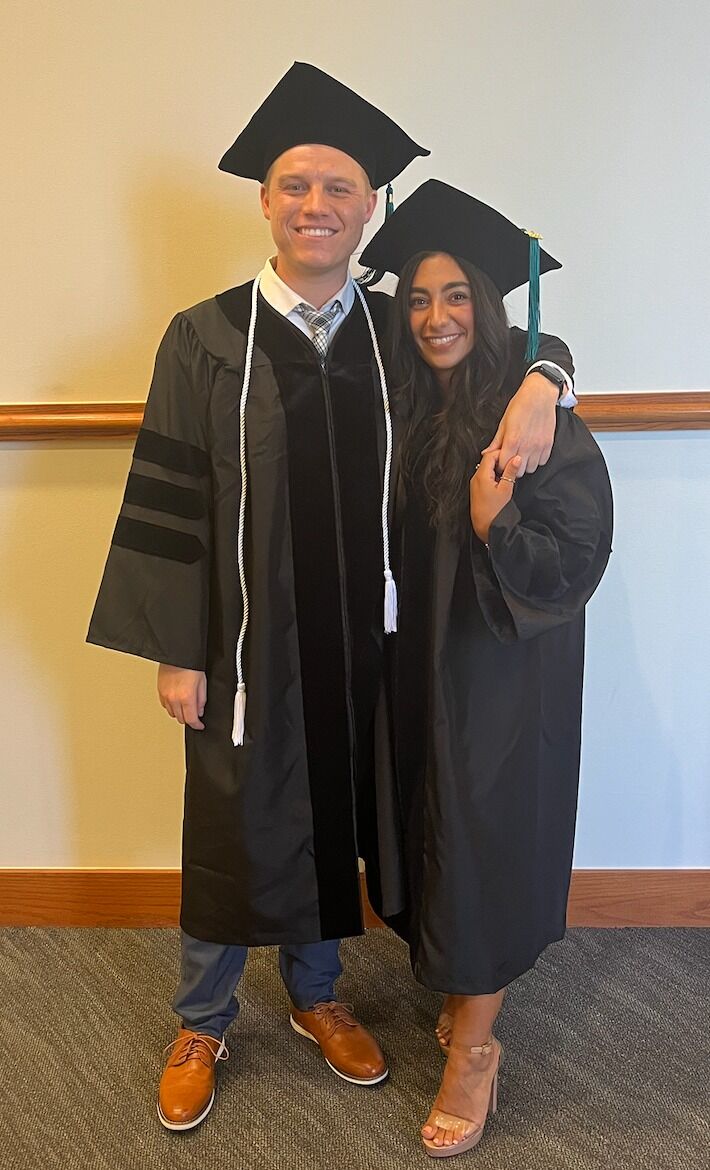Graduated with our Doctorate of Physical Therapy together!
