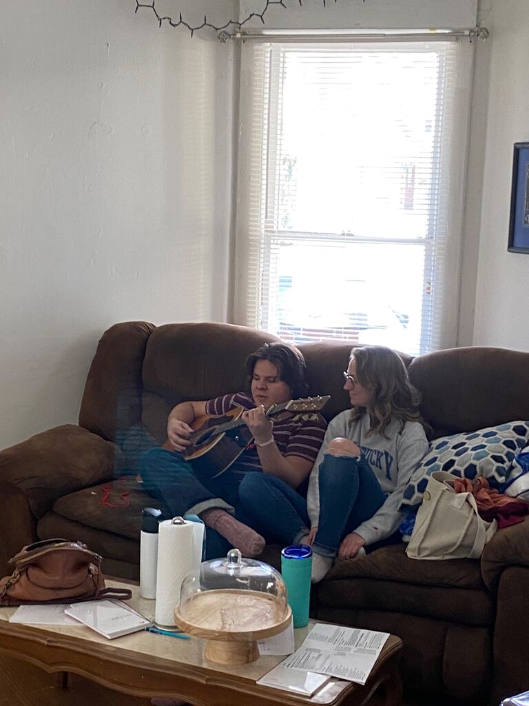 We’ve spent lots of time together like this 💛 432 Woodland will always be a special place!