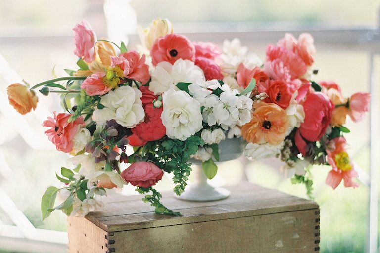 flower bouquet centerpiece