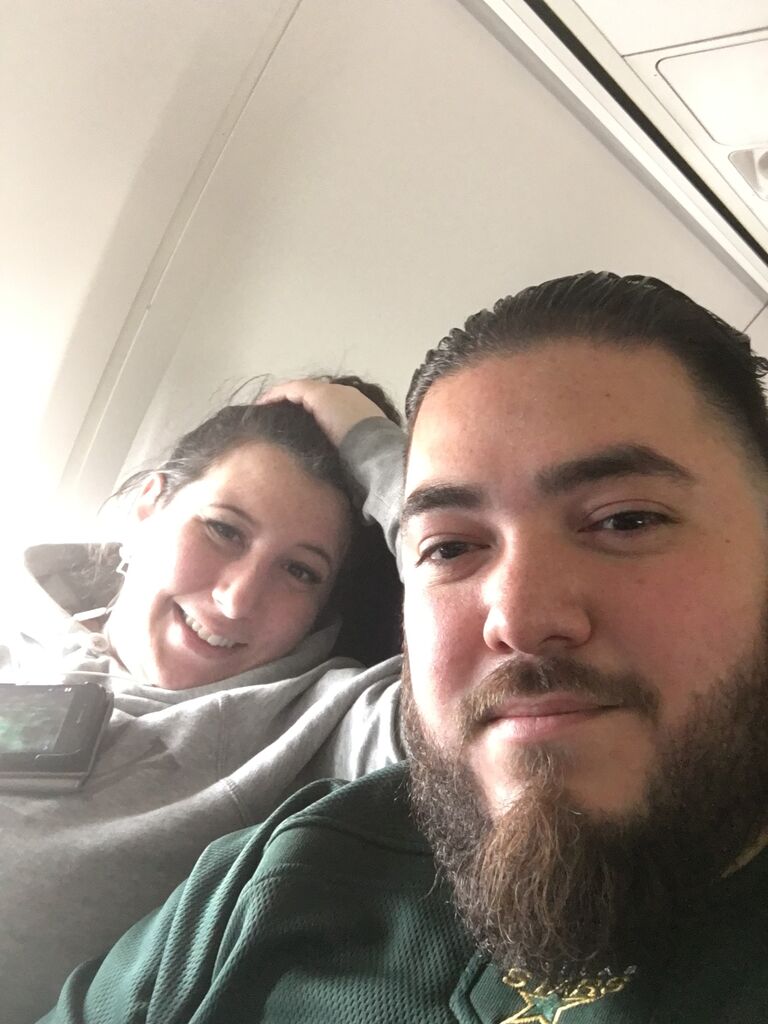 First Flight Together - Texas to Cali