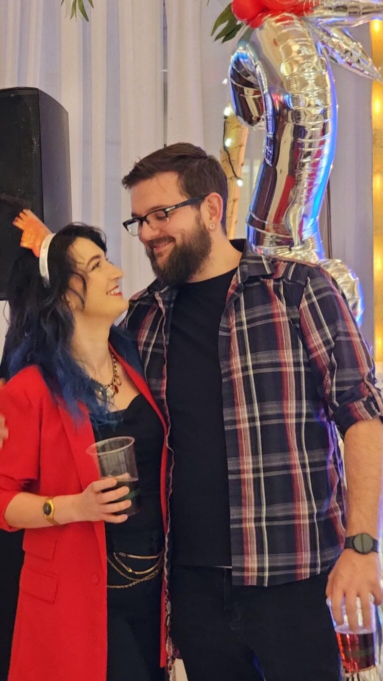 Beginning a new year every year by each others sides