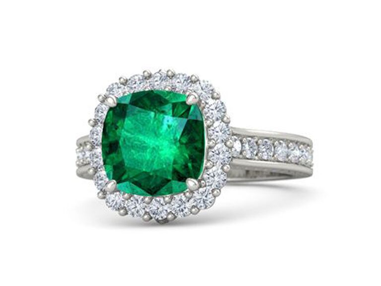 25 Cushion-Cut Engagement Rings That Bring the Glamour