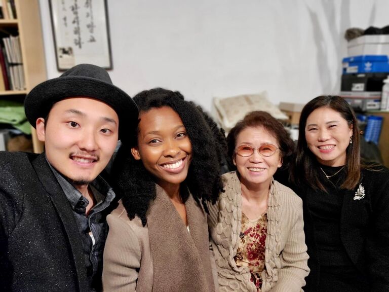 Meeting Stephen's lovely grandmother