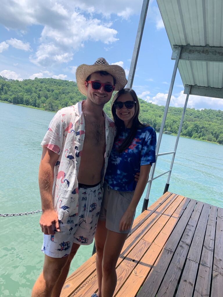 First of many memorable lake trips to the Beaver. It will always hold a special place in our hearts :) 