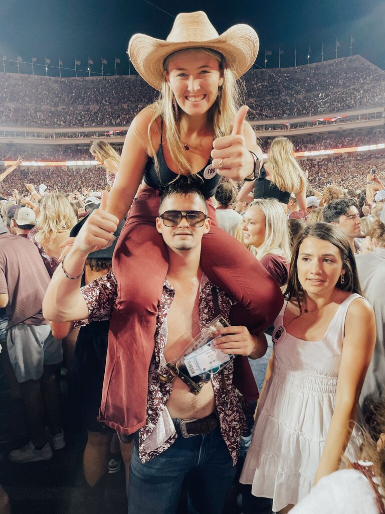 The day we BTHO Bama, and rushed the field. Our favorite college memory.
