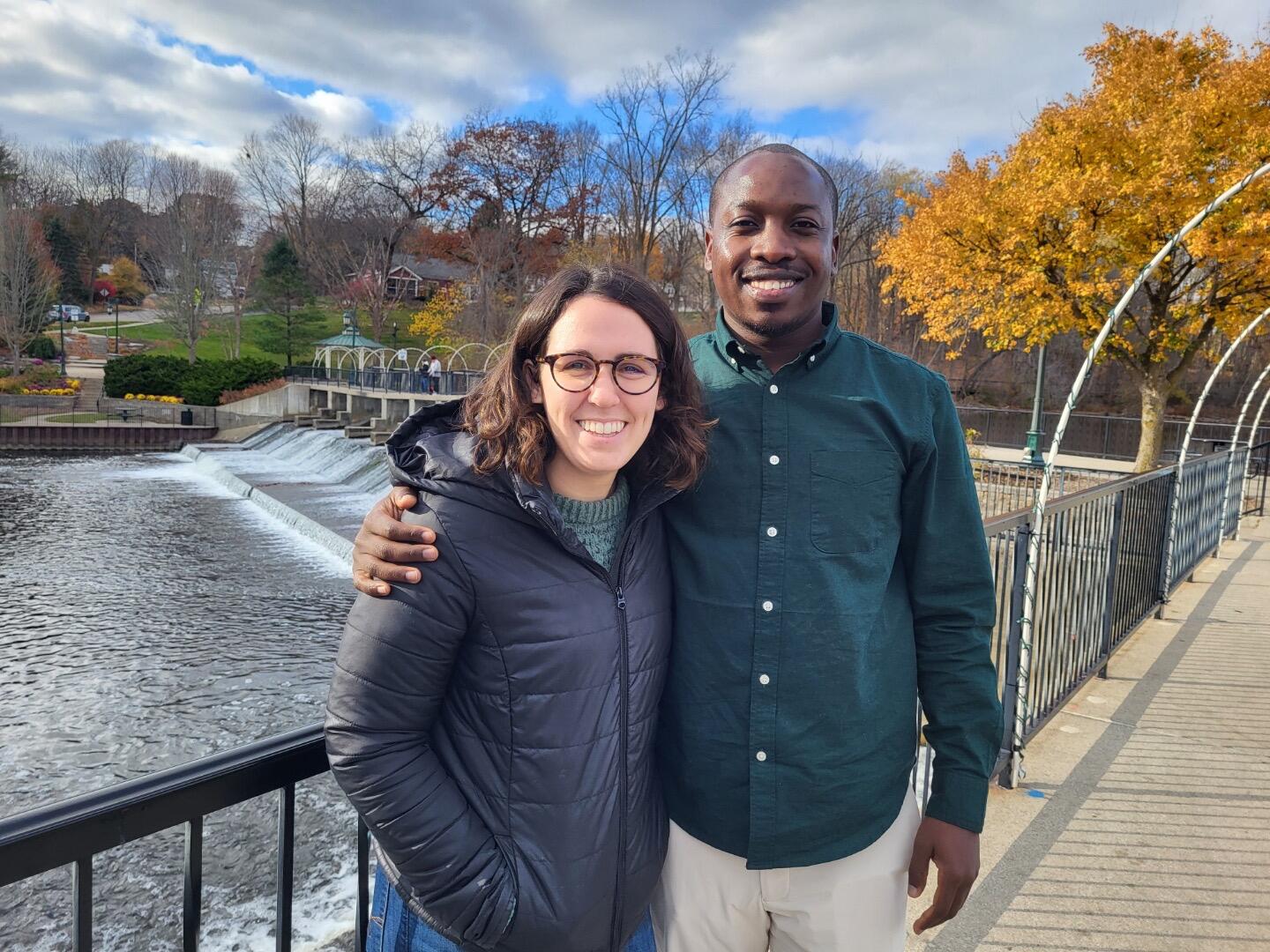 We traveled back to Michigan for the weekend so Johnny and Hannah's family could meet.