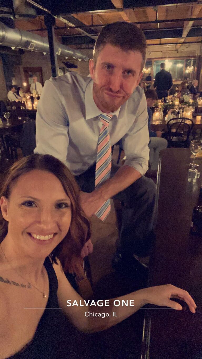 A trip to the Windy City to celebrate Pat and Ellyn allowed them an opportunity to really get dressed up for once.