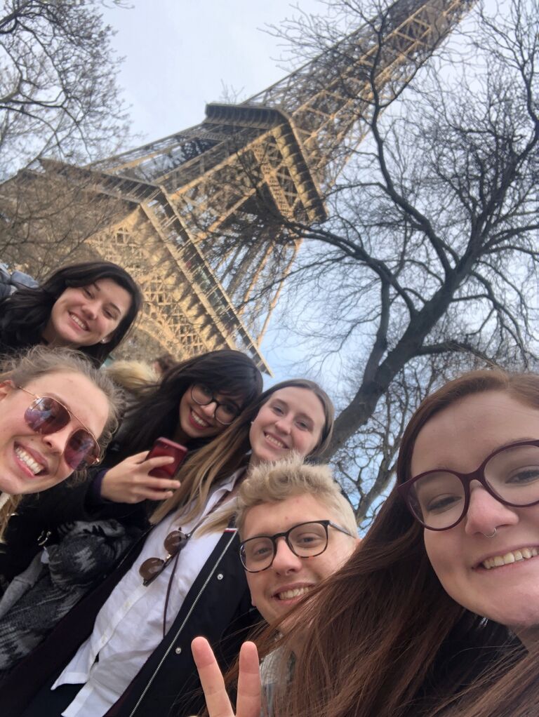 First leg of Europe! Stopped in Paris!