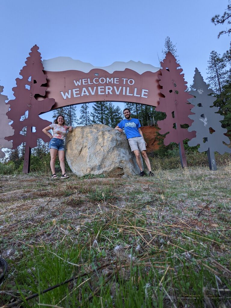 September in Weaverville, California!
