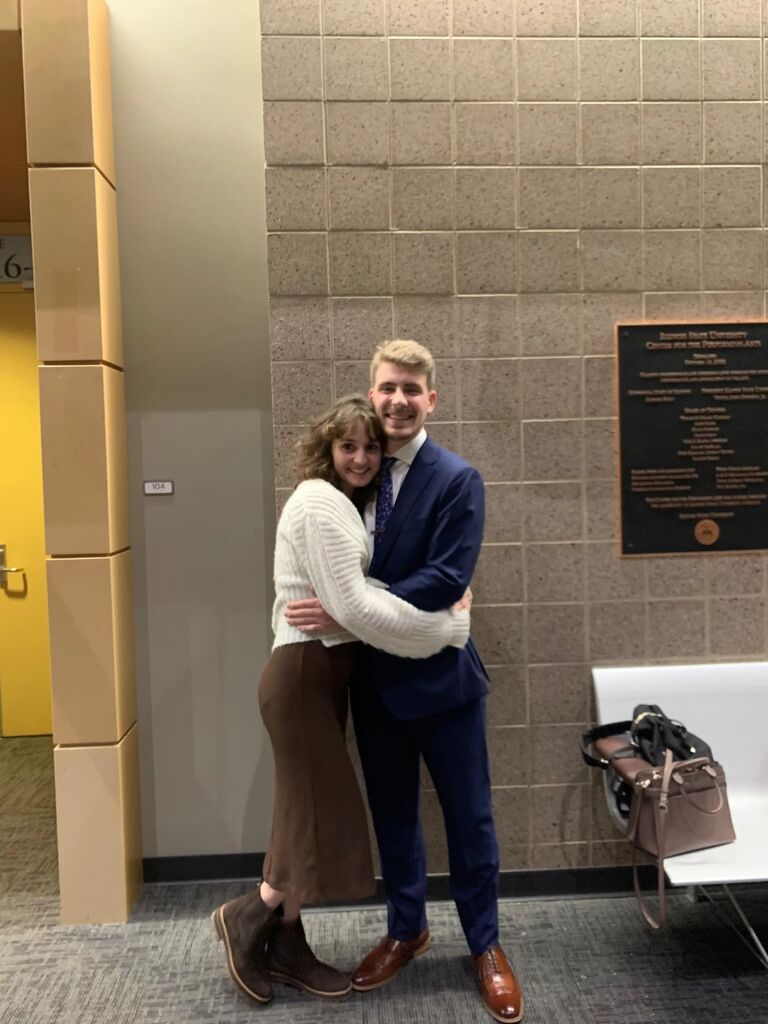 Nate and Haley have been together for a little over a year. They’ve learned so much about each other! At this point, Nate can tell you that Haley drinks at least 3 cups of coffee a day; and she can speak on every piece of his busy schedule for the week — school and work and rehearsals from dawn to dusk!