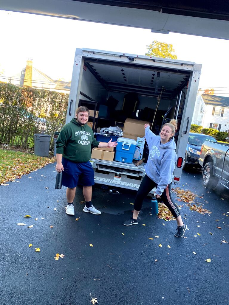 We packed up and moved to Pennsylvania to our own place together.