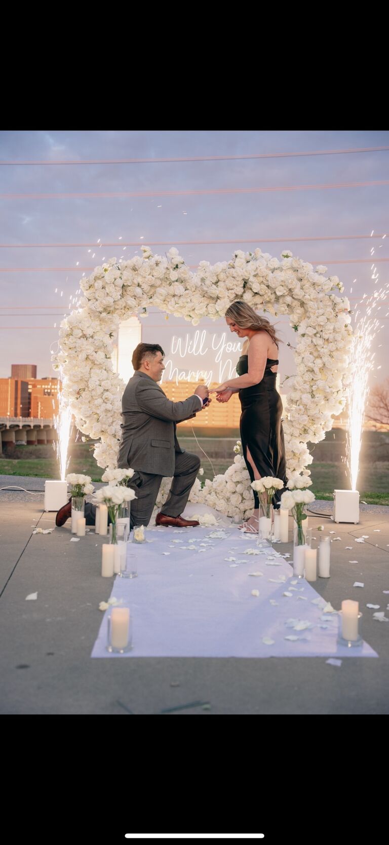 WE GOT ENGAGED!