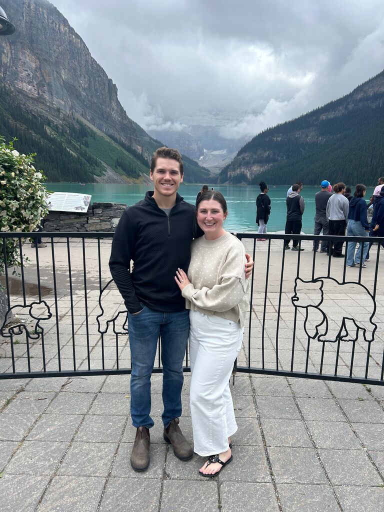Back in Banff looking at wedding venues