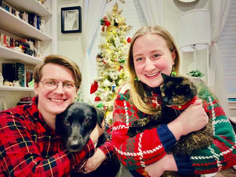 Our first Christmas living together!
