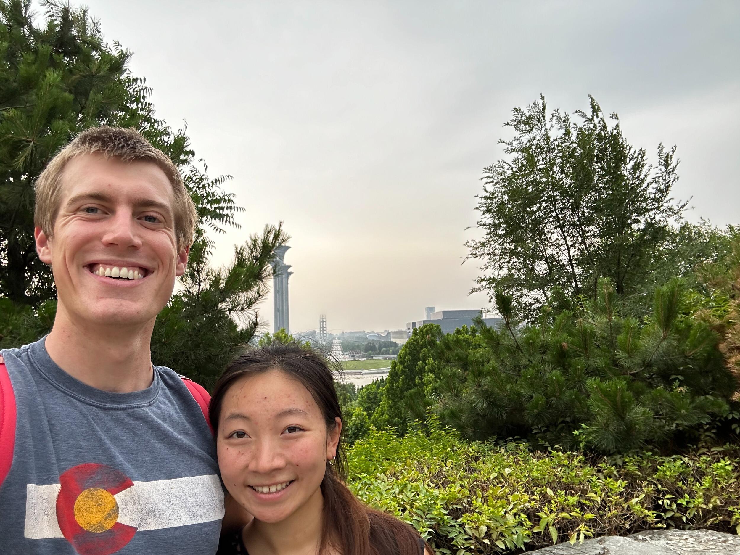 Beijing (and the rest of China) has many beautiful parks that we took the pleasure of hiking through.