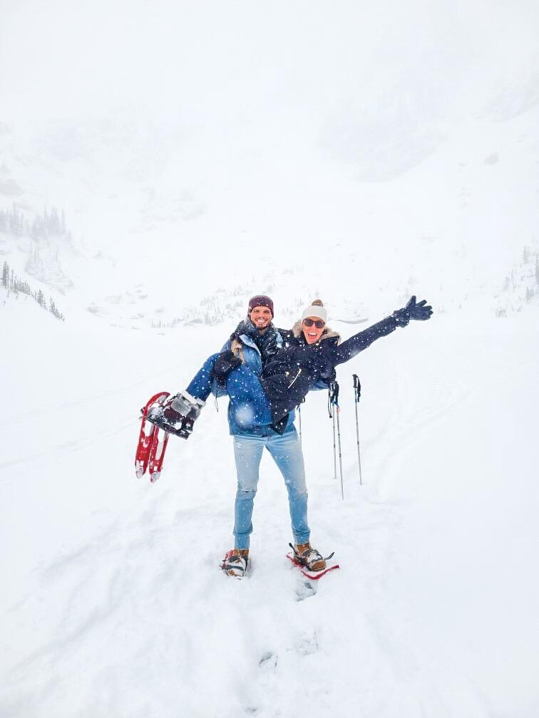 Tristan takes Stephanie to CO to meet Ian & Rae and see snow for the first time!