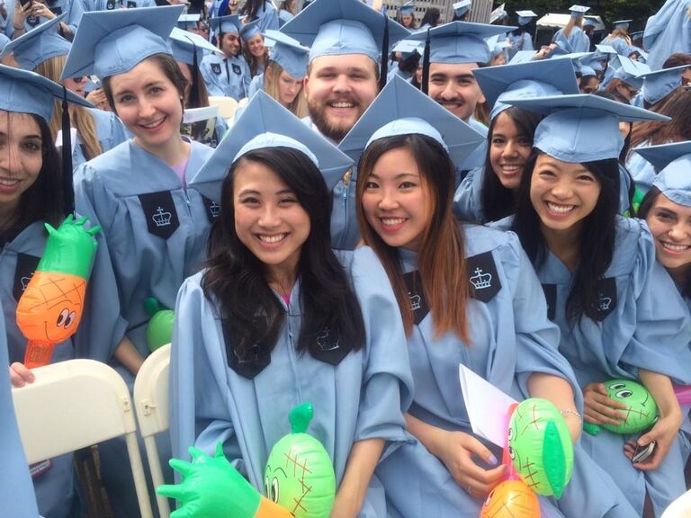 Lex graduates from Columbia Univeristy.