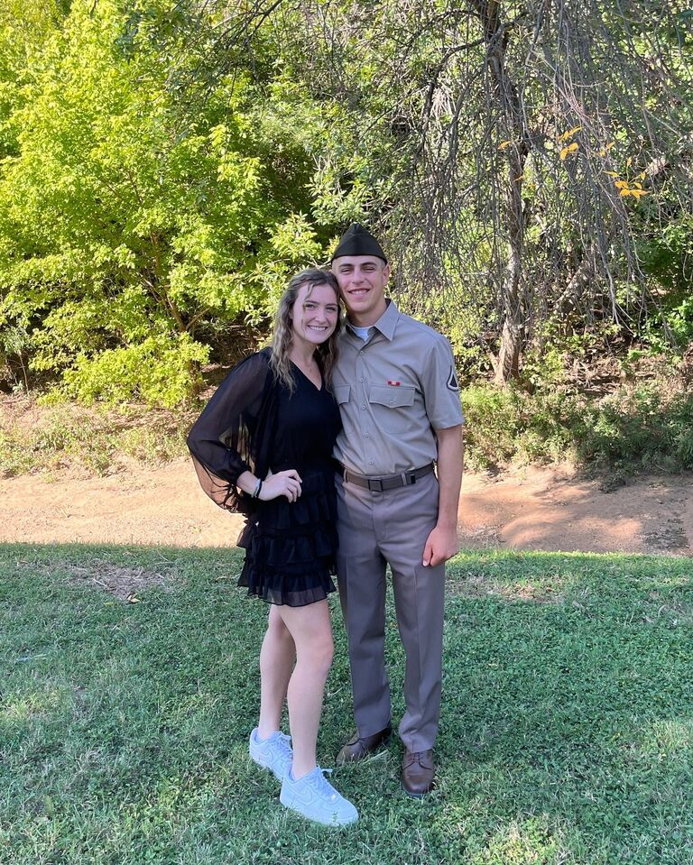 After 10 long weeks of little communication and letter writing, we were finally able to see each other for less than 48 hours. 
