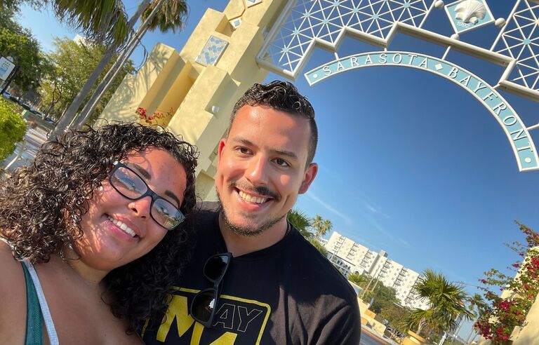 Visiting the beaches in Sarasota! ποΈ