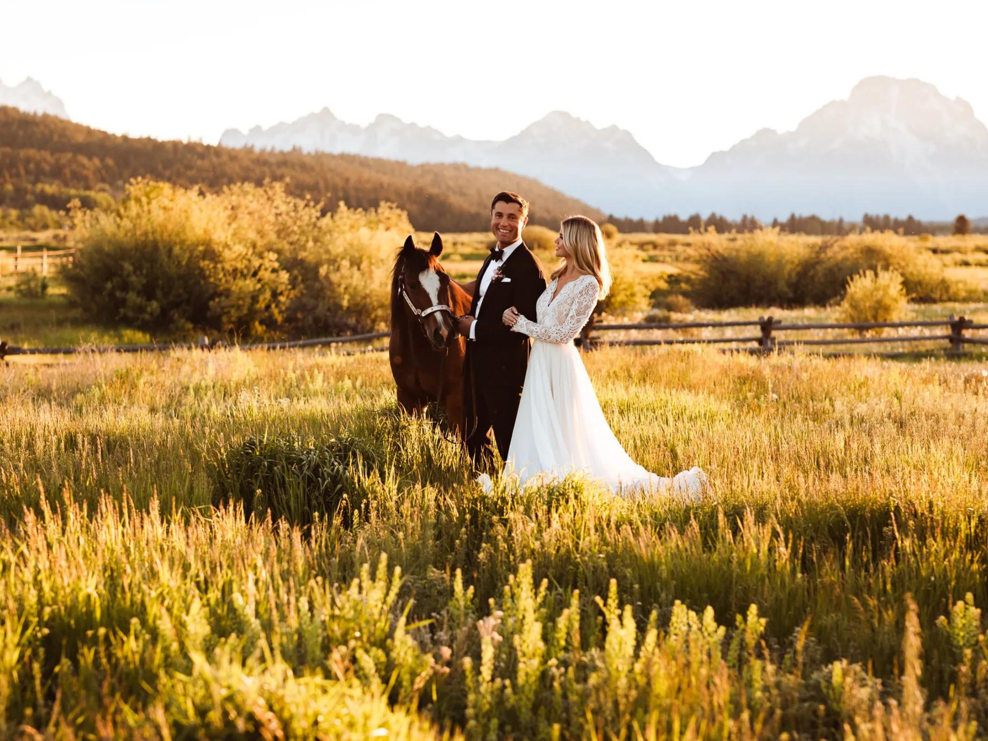 Teton Cabins small wedding venue in Jackson, Wyoming