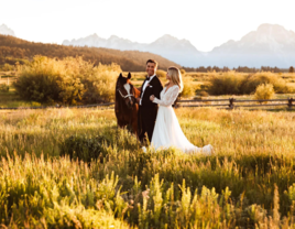 Teton Cabins small wedding venue in Jackson, Wyoming