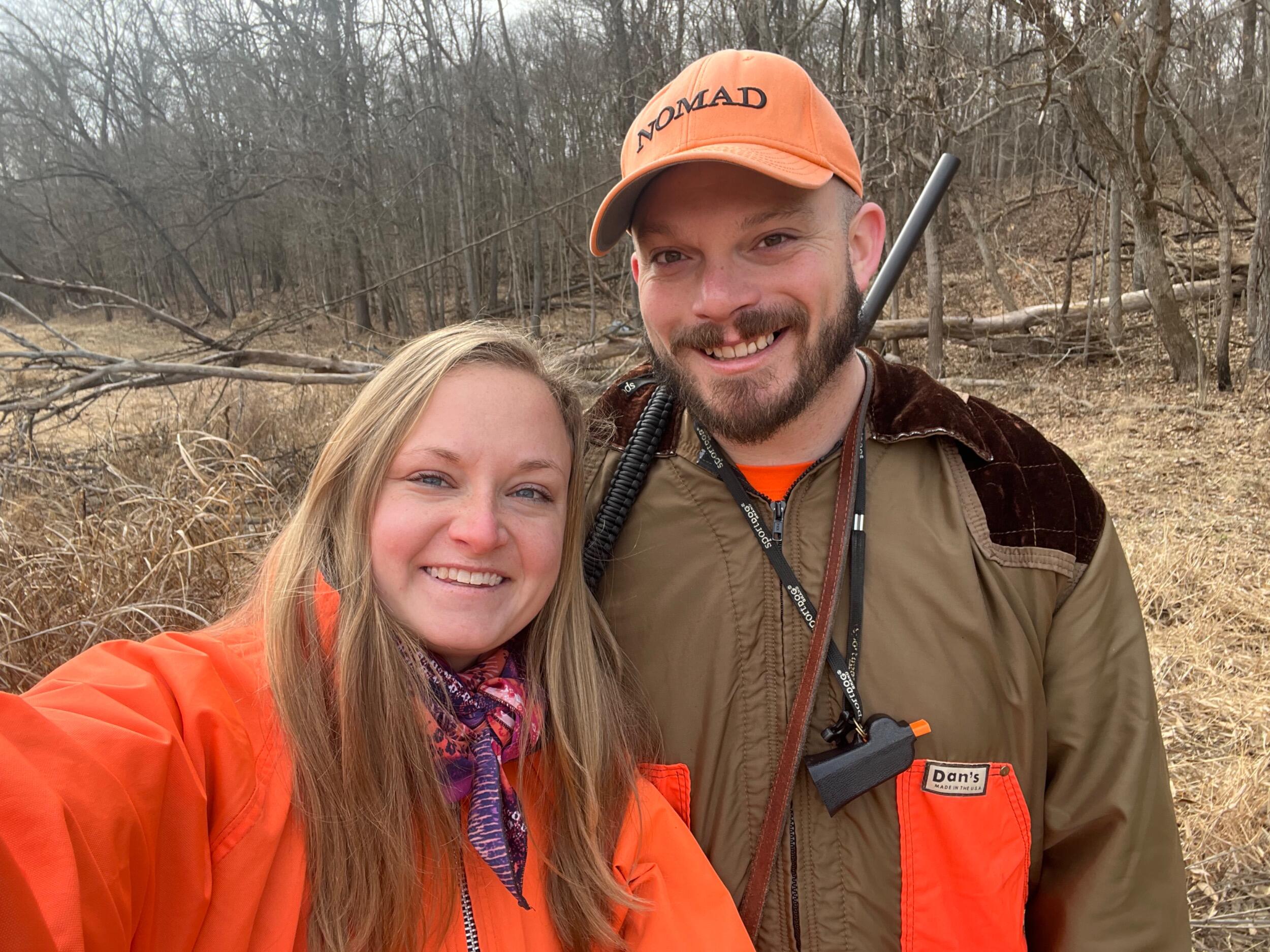 Cheyenne also wanted to be a part of Neil’s hobbies and went Pheasant hunting for the first time