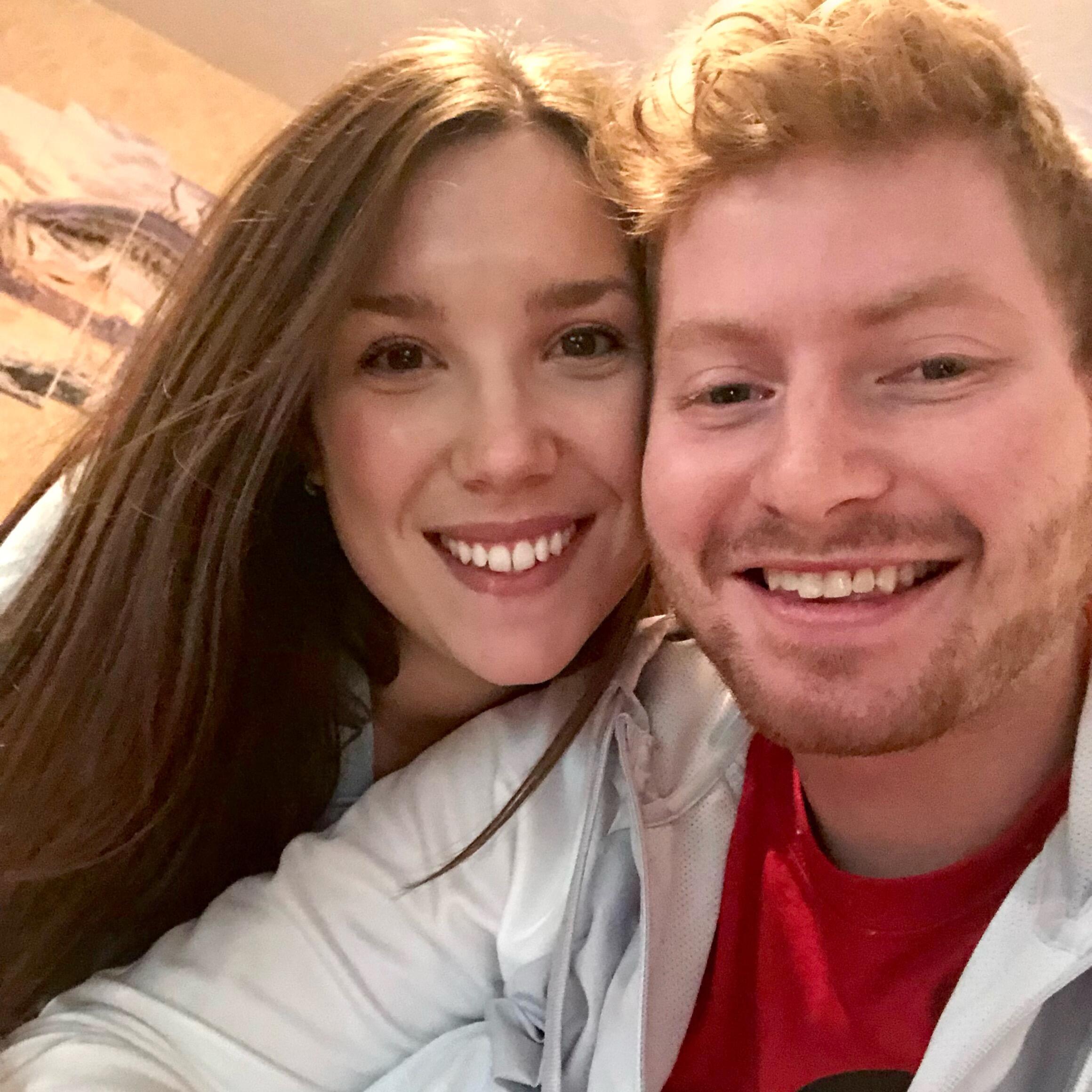 Valentine's Day weekend spent nursing Alex after his ACL surgery