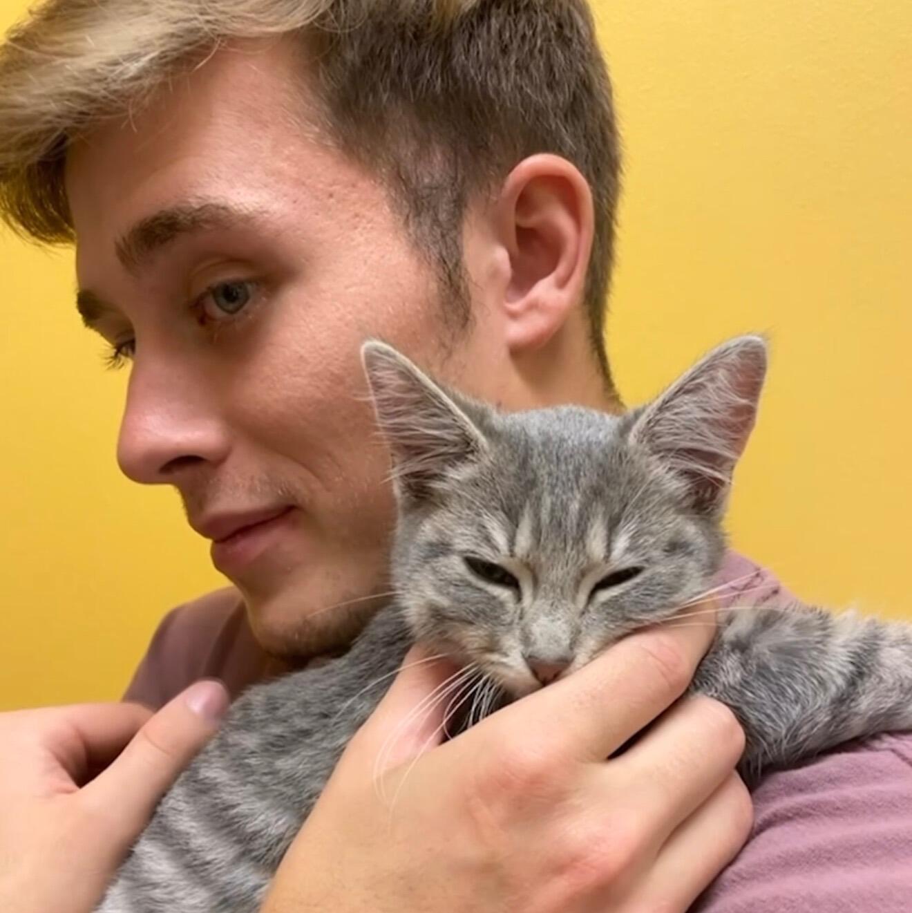 The day we adopted Baker!