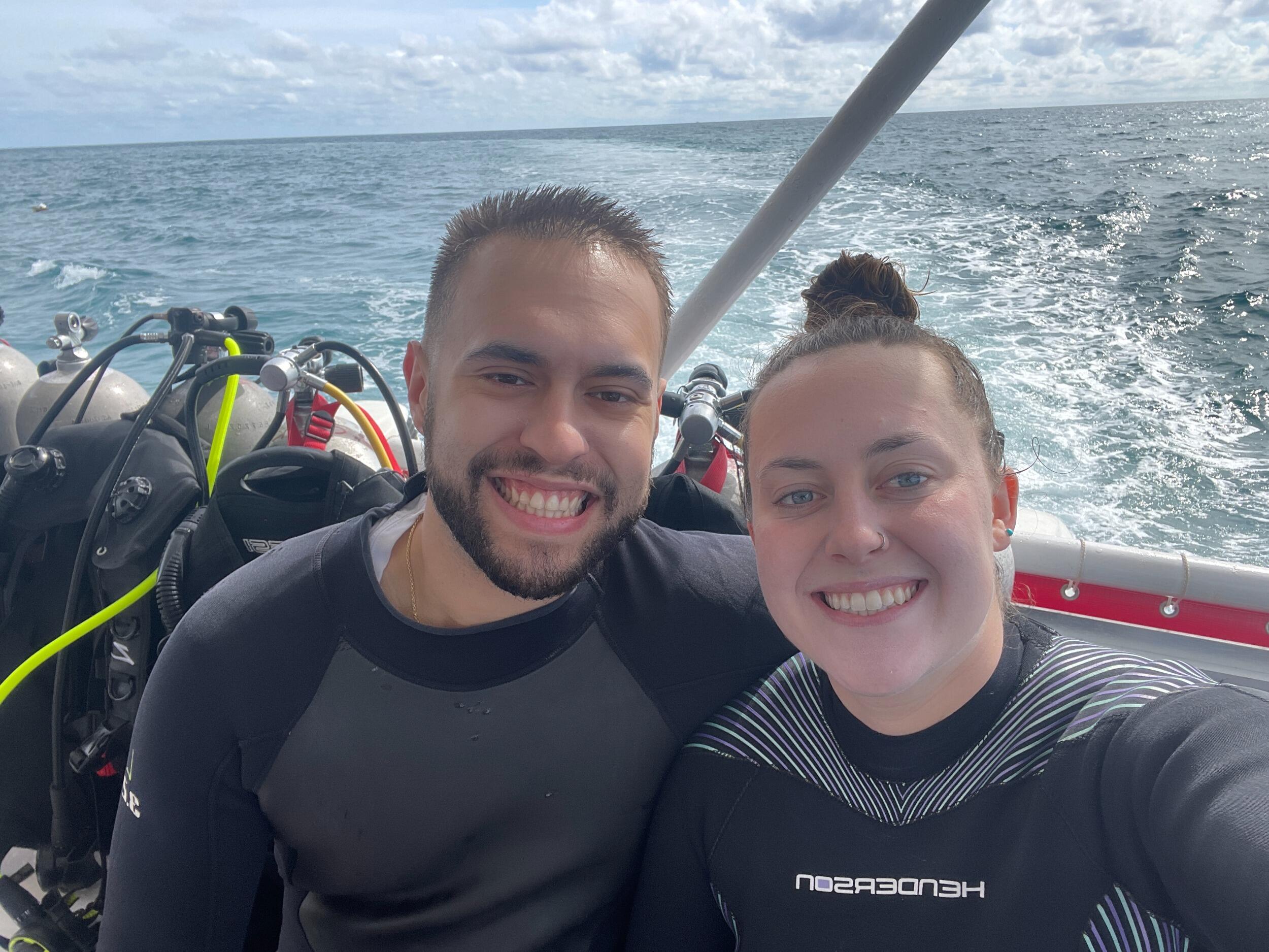 Bailey and Nicko spend their life in Miami enjoying all that Southern Florida has to offer. They enjoy scuba diving, finding places to walk Charlie, live music, thunderstorms, and paddle boarding. 