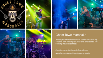 Ghost Town Marshalls - Country Band - Detroit, MI - Hero Main