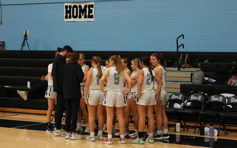 Started coaching high school basketball together. Currently in our 3rd season!