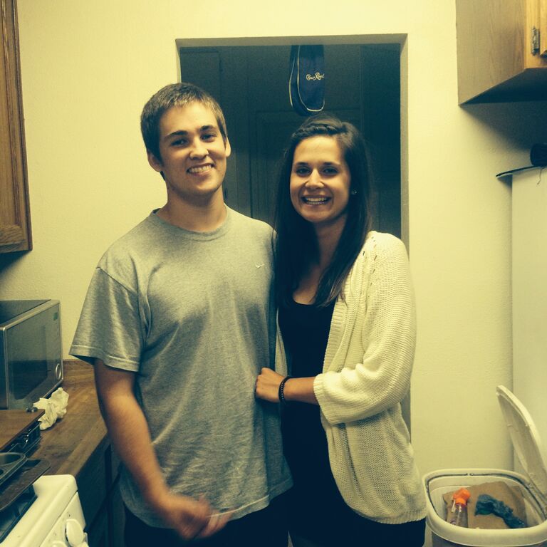 Bernie's first visit to Cal Poly to see Christopher!