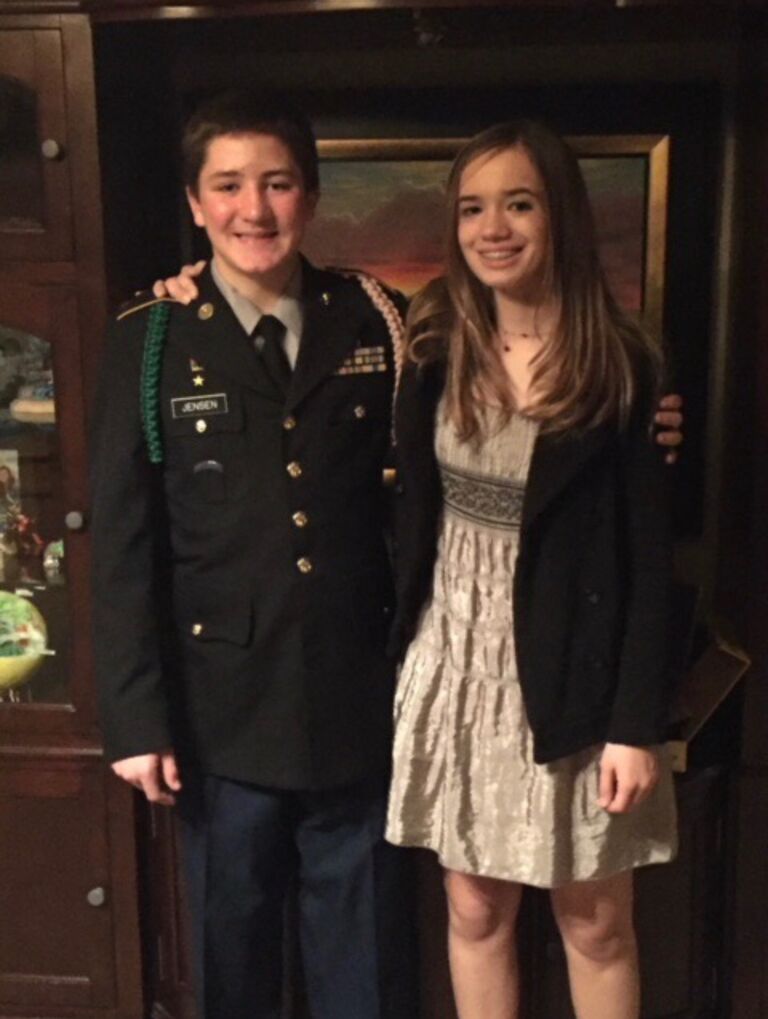 Freshman Year Military Ball:
We’re “just friends,” but no one is buying it.