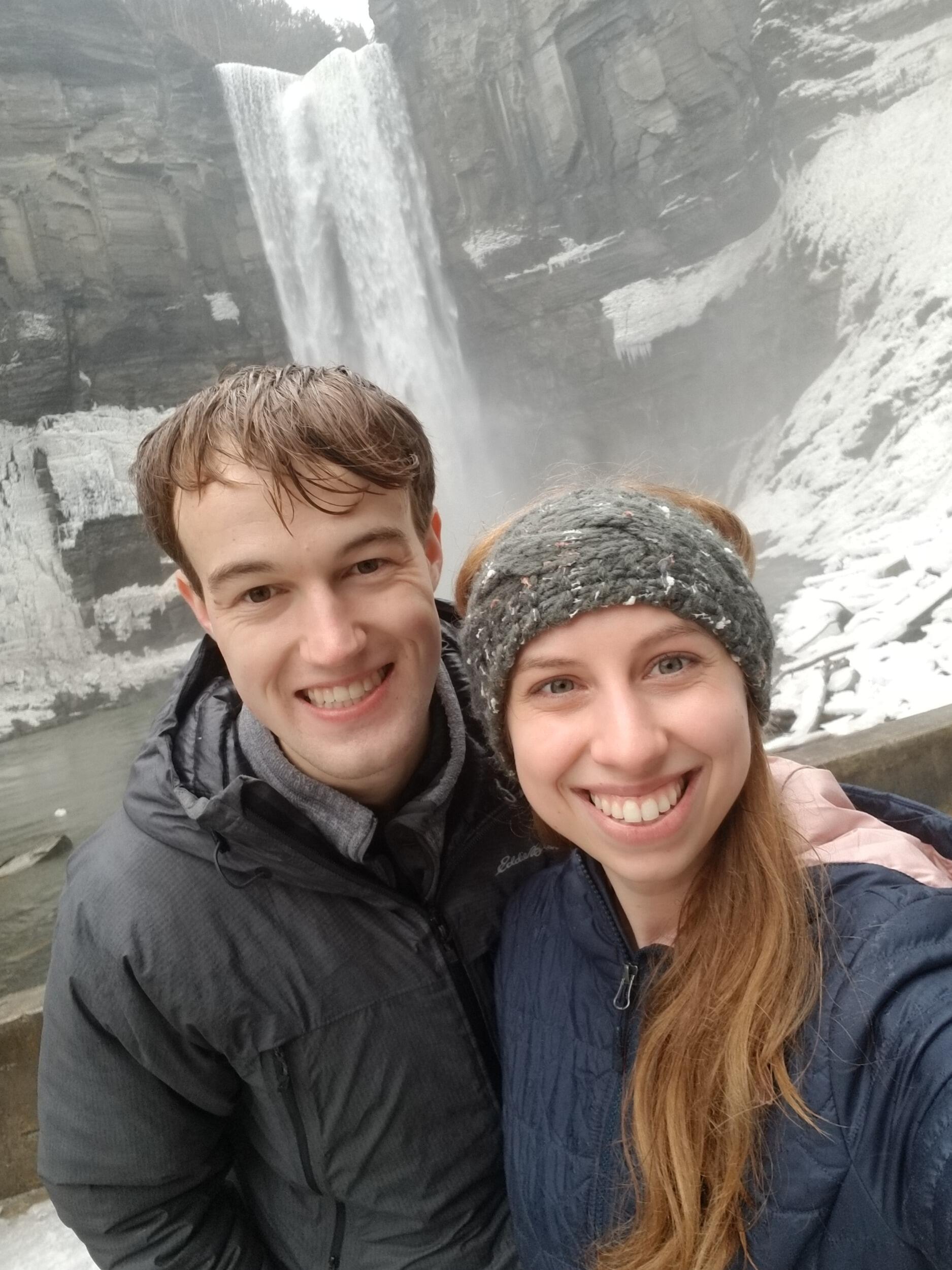 They started hiking together in all kinds of weather.