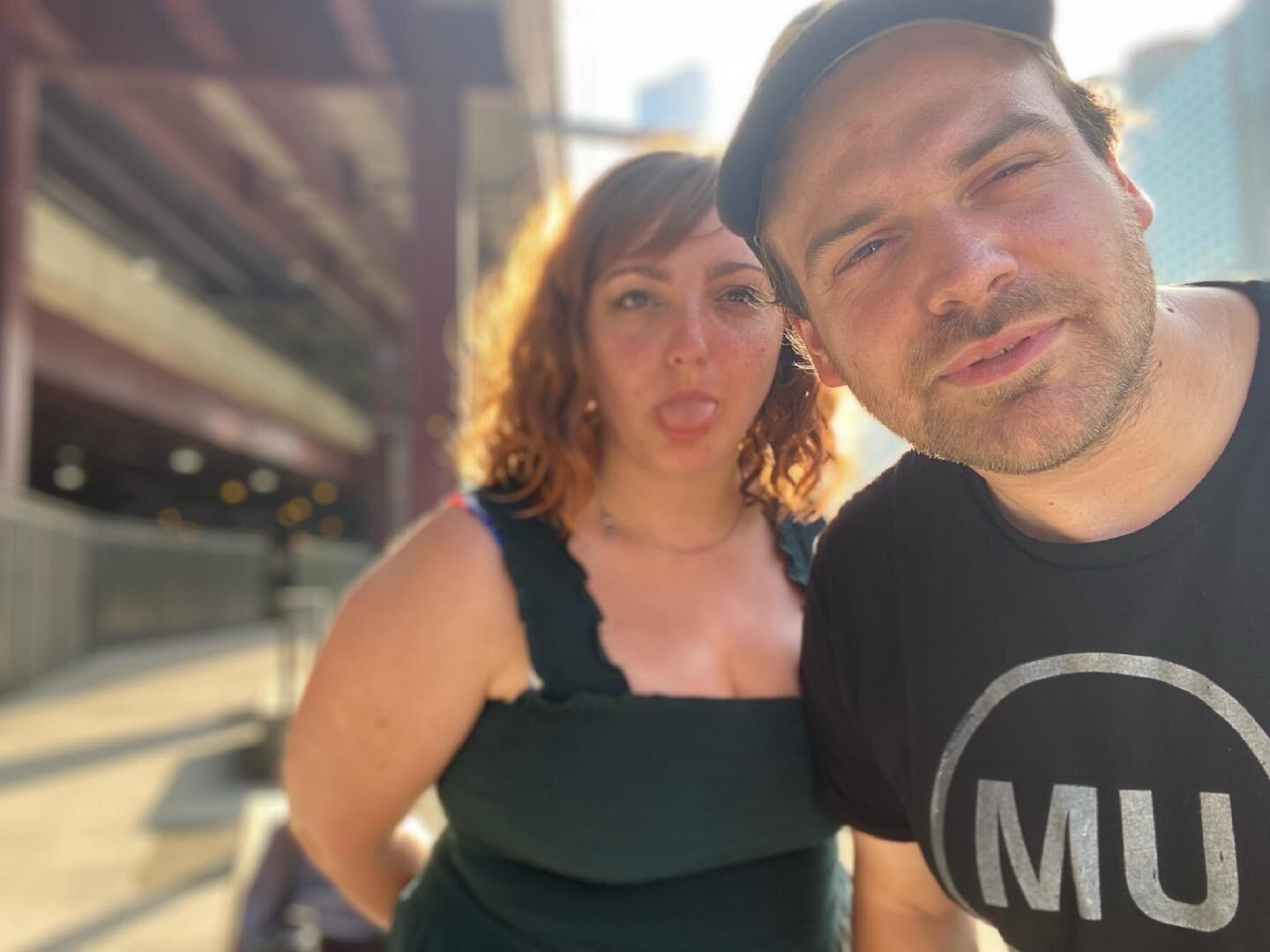 Our first anniversary. Spent kayaking the Chicago river