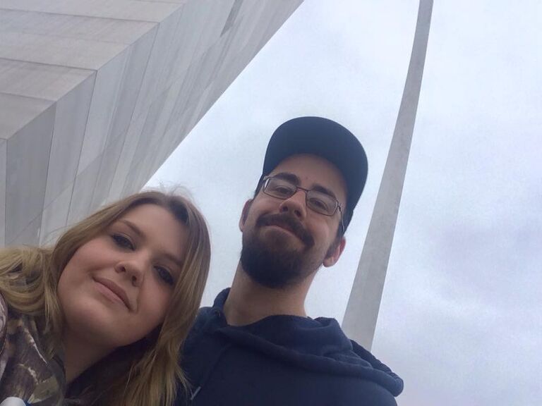 And checked out the Gateway Arch on our way home