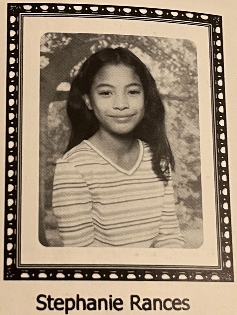 Steph’s 5th Grade Class Picture
She was in class 5-219.

"I’ll never forget my first day at P.S. 178 in third grade. I had just transferred from St. Nick's—my mom was done with Catholic school—and found myself sitting alone at the very end of the lunch table. Then, I looked across the cafeteria and saw him: Kenneth Ramos, casually eating a sandwich and looking so cute. I was crushing hard. 😍"