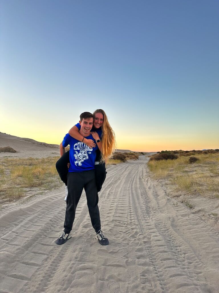 We rode ATVs!