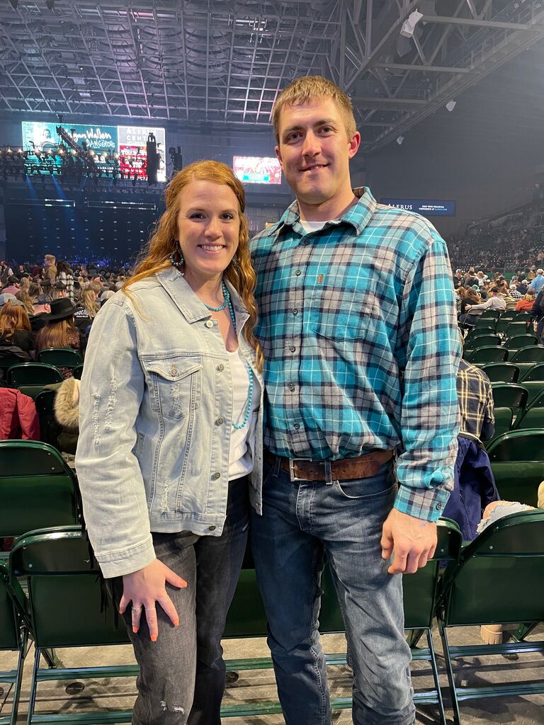 First concert together- Morgan Wallen