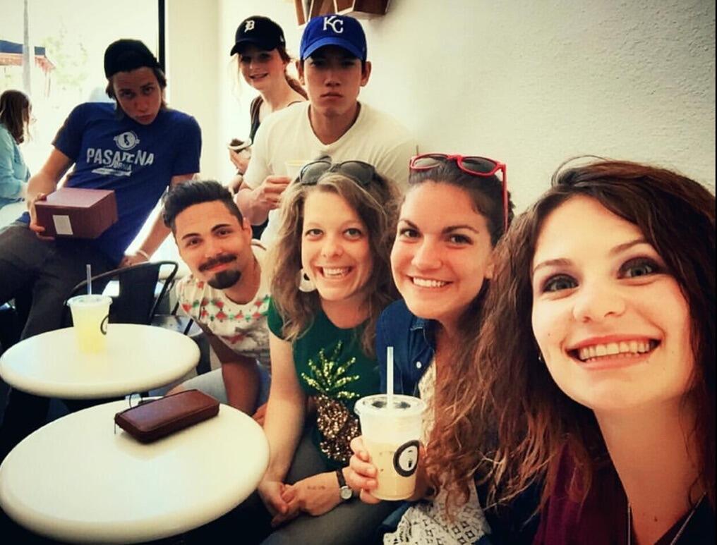 On a ministry trip to Pasadena, CA.