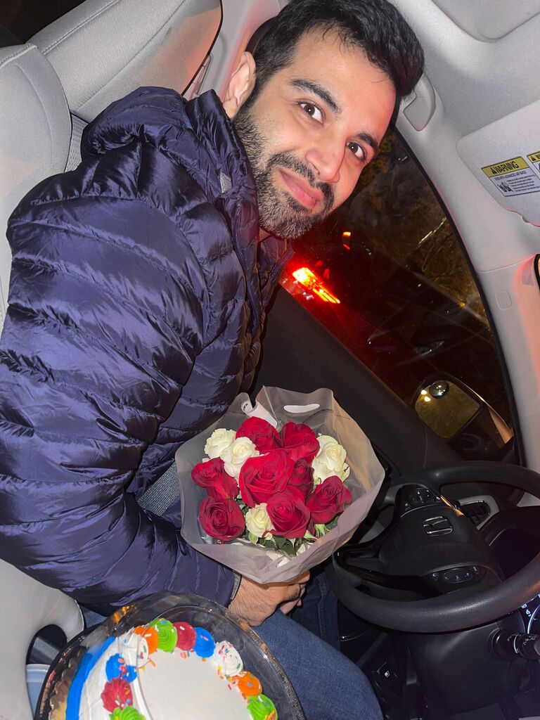 Sohail bringing gifts for Fatima's birthday 